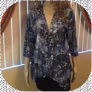 Beautiful Jacket Top sz pm/md Jay Petites